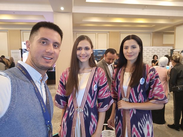 At the congress of the Association of Dermatovenereologists and Cosmetologists of Uzbekistan